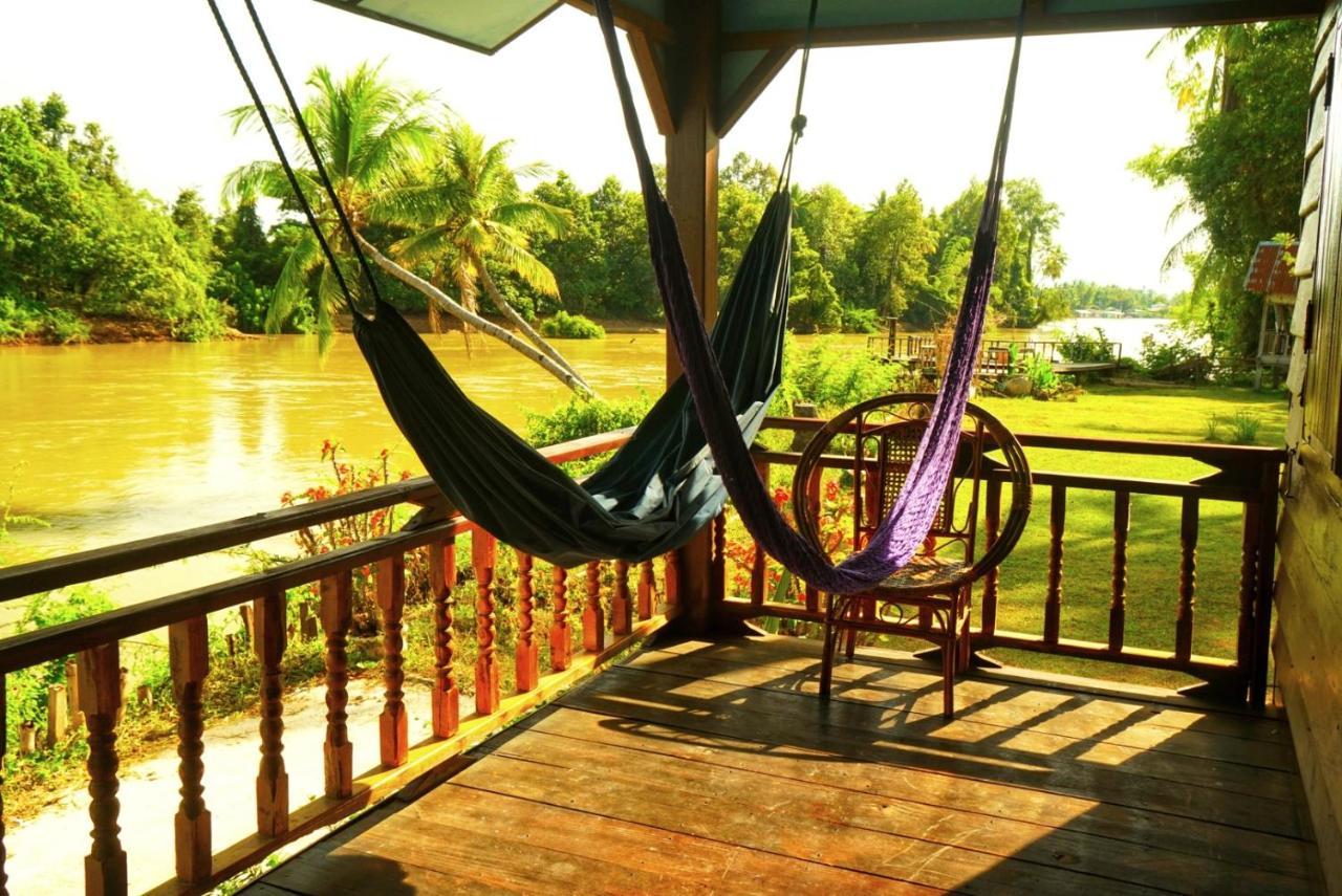 The Boathouse Hotel Don Det Luaran gambar